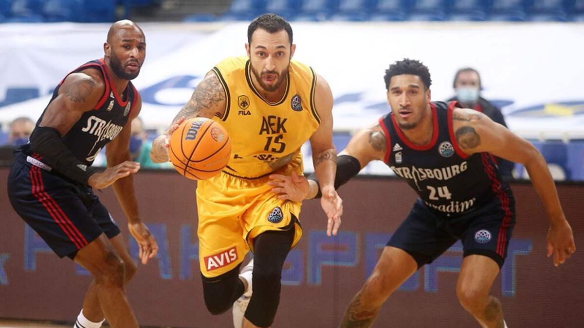 BCL: Ψυχάρα η… μισή ΑΕΚ, «καθάρισε» και τη Στρασμπούρ