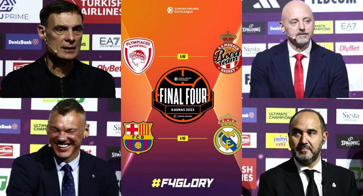 Final Four Euroleague – Μπαρτζώκας: «Δεν θα αποτύχουμε αν δεν το πάρουμε, αλλά θα κάνουμε το παν» – Οι δηλώσεις των 4ων προπονητών