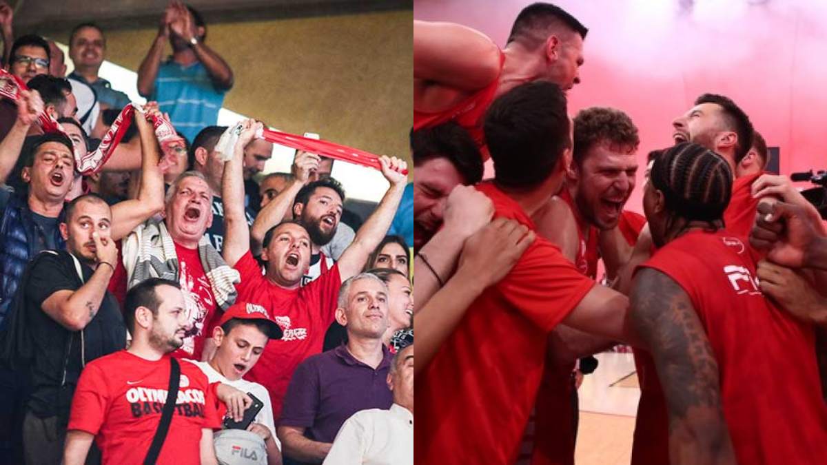 Euroleague – Final Four: «Ερυθρόλευκο» πάρτι από τον κόσμο του Ολυμπιακού – Έκαναν… Πειραιά το Κάουνας (video)