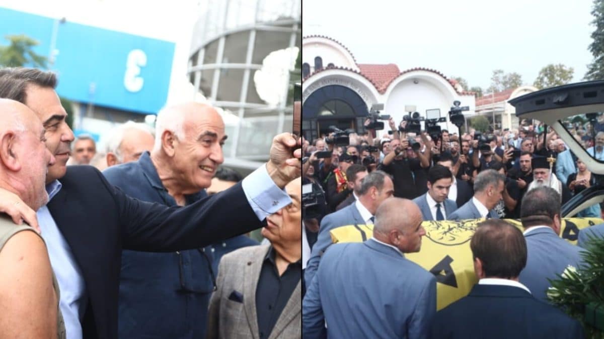 Η απόλυτη ξεφτίλα: Ο Μαργαρίτης Σχοινάς έβγαζε σέλφι στην κηδεία του Γιάννη Ιωαννίδη