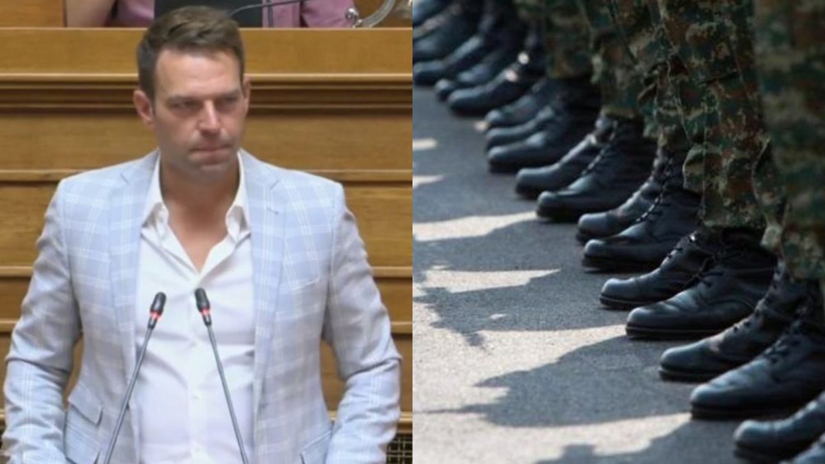 Ντύνεται με στολή παραλλαγής: «Ο Στέφανος Κασσελάκης θα πάει φαντάρος τον Νοέμβριο στον Στρατό Ξηράς»