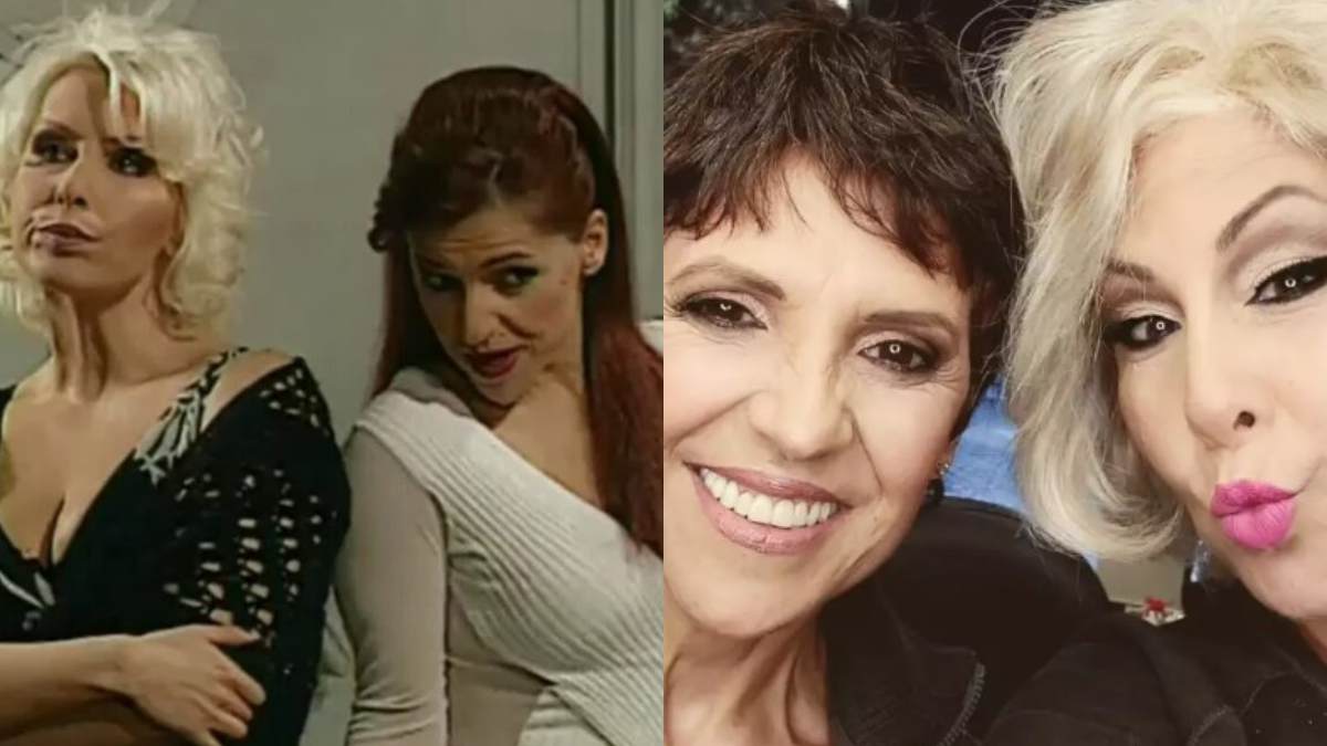 Λιλίκα Καλίτση και Σμαρούλα Κολιάτσου ποζάρουν μαζί 20 χρόνια μετά τους «Στάβλους της Εριέττας Ζαϊμη»