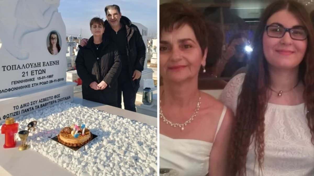 Ελένη Τοπαλούδη: Ραγίζει καρδιές η μητέρα της με την τούρτα γενεθλίων στον τάφο της – «15/1/97 γεννήθηκες και γέμισε η αγκαλιά μου»