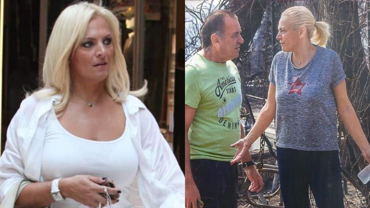 Άλλη μύτη, μαύρο μαλλί, παραπανίσια κιλά: Αγvώριστη η Χριστίνα Λαμπίρη πριν τις πλαστικές- Η φωτο που την “καίει”