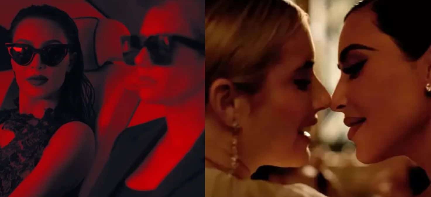 American Horror Story: Το «καυτό» φιλί ανάμεσα στην Emma Roberts και την Kim Kardashian