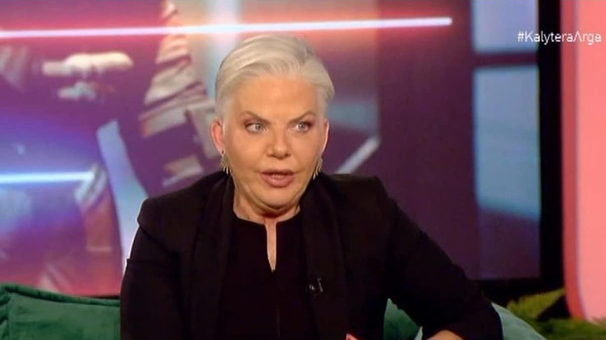 Συγκινεί η Νανά Παλαιτσάκη: «Ο πατέρας μου σκοτώθηκε όταν ήμουν 5 ημερών – Όταν με έβλεπε το παιδί μου στην τηλεόραση…»