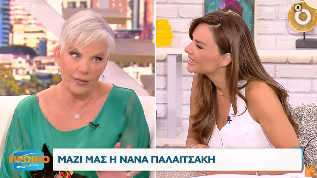 Νανά Παλαιτσάκη: «Πήγα σε ψυχίατρο και μου είπε να το διαχειριστώ» – Η εξομολόγηση για το περιστατικό με τον γιο της