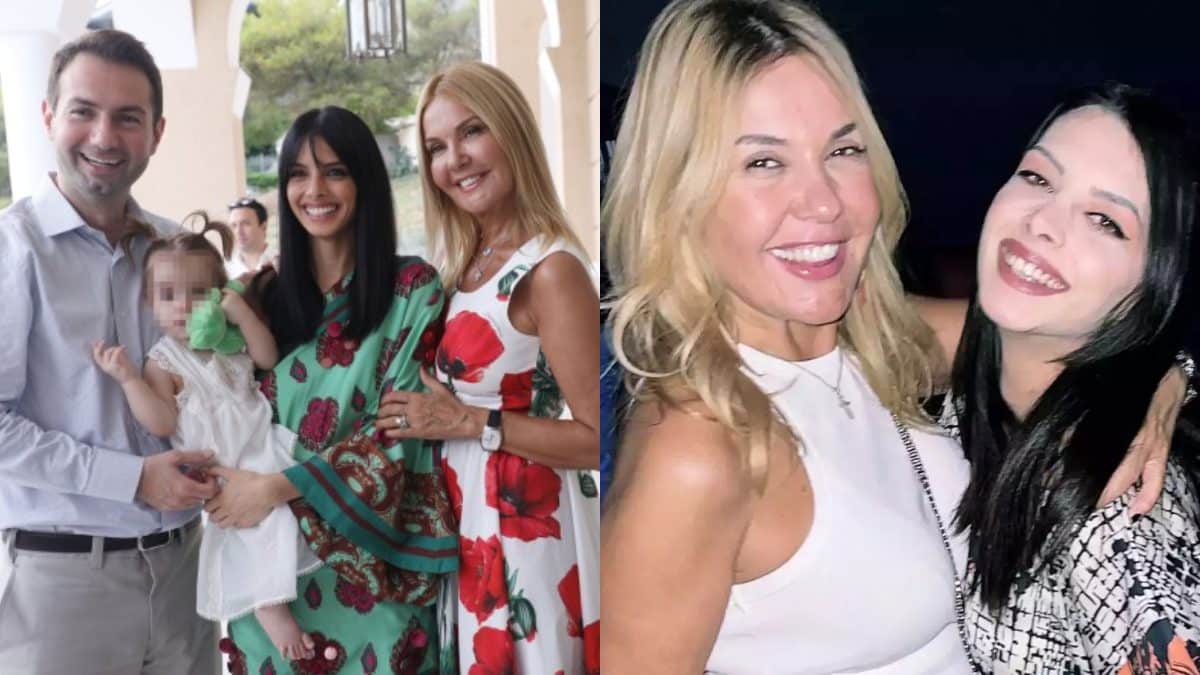 Φτυστές σαν δύο σταγόνες νερό: Η Άννα Μπεζάν ποζάρει με την κόρη της Χριστίνα & τα γονίδια έκαναν το θαύμα τους