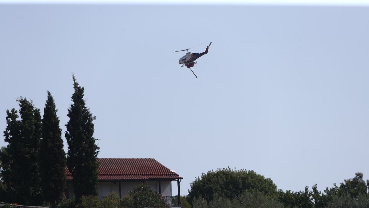 Φωτιά στη Ροδόπη: Μεγάλη κινητοποίηση της Πυροσβεστικής – Σηκώθηκαν ενάερια μέσα