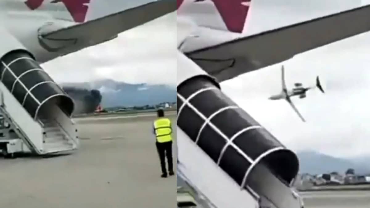 Τραγωδία στο Νεπάλ: Η συγκλονιστική στιγμή που αεροσκάφος συντρίβεται – 18 νεκροί (Βίντεο)