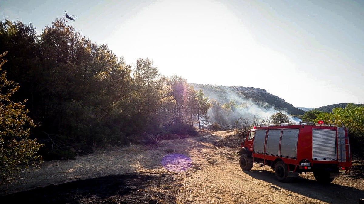 Πυρκαγιά στη Νέα Σάντα Ροδόπης: Μεγάλη κινητοποίηση από την Πυροσβεστική