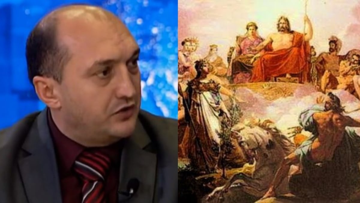 Σάλος με Αλβανό ιστορικό: «Οι Θεοί του Ολύμπου ήταν Αλβανοί, όπως και το 60% των Ελλήνων»