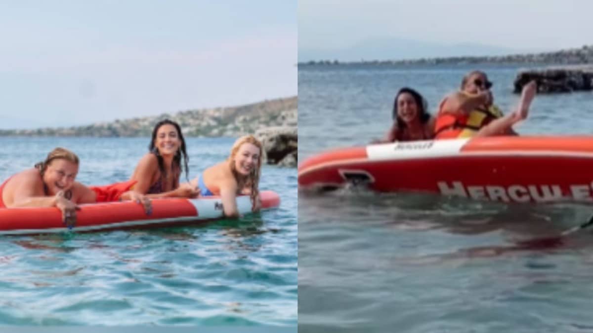 Ξέρουν να περνούν καλά: Καρύδη, Κωνσταντινίδου και Σαμαρά «παλεύουν» με ένα SUP (video)