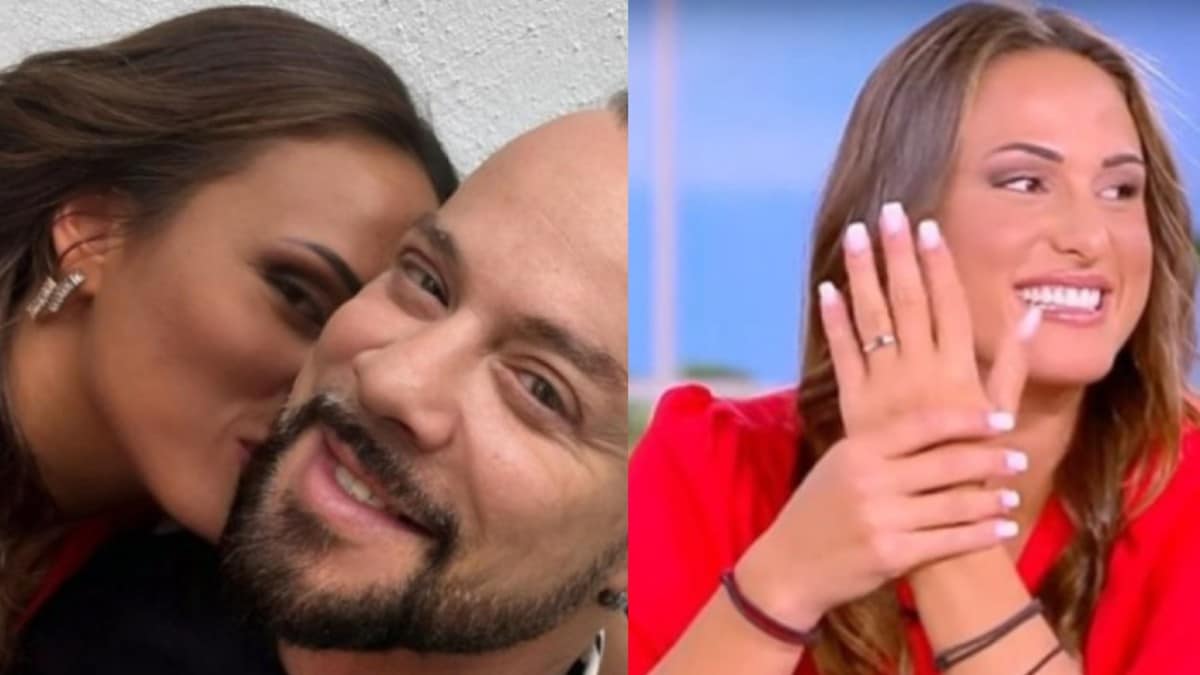 Πιο ερωτευμένοι…δε γίνεται: Ασημίνα Χατζηανδρέου και Χρήστος Δάντης ποζάρουν μπροστά από εκκλησία (photo)