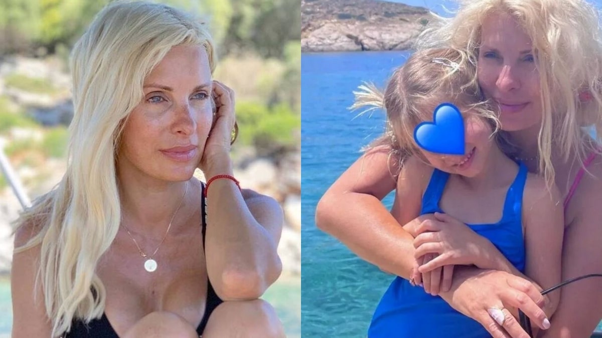 Πανέμορφη μέσα από τα μάτια της κόρης της: Ίσως οι ωραιότερες φώτο της Ελένης Μενεγάκη, χωρίς ίχνος μακιγιάζ