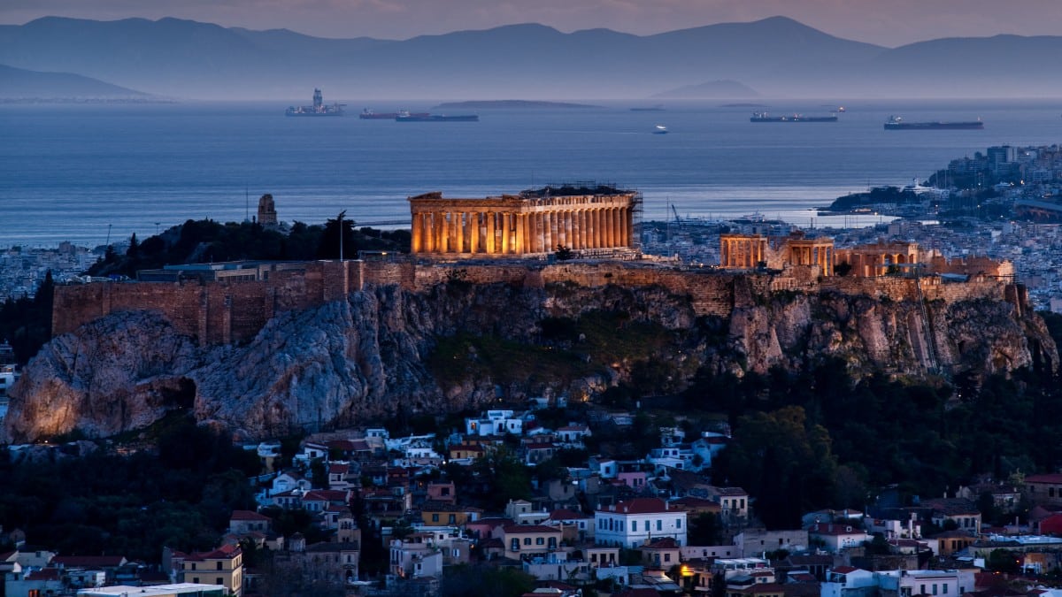 Η Φωτογραφία της Ημέρας: Όταν ο ήλιος δύει στην φθινοπωρινή Αθήνα