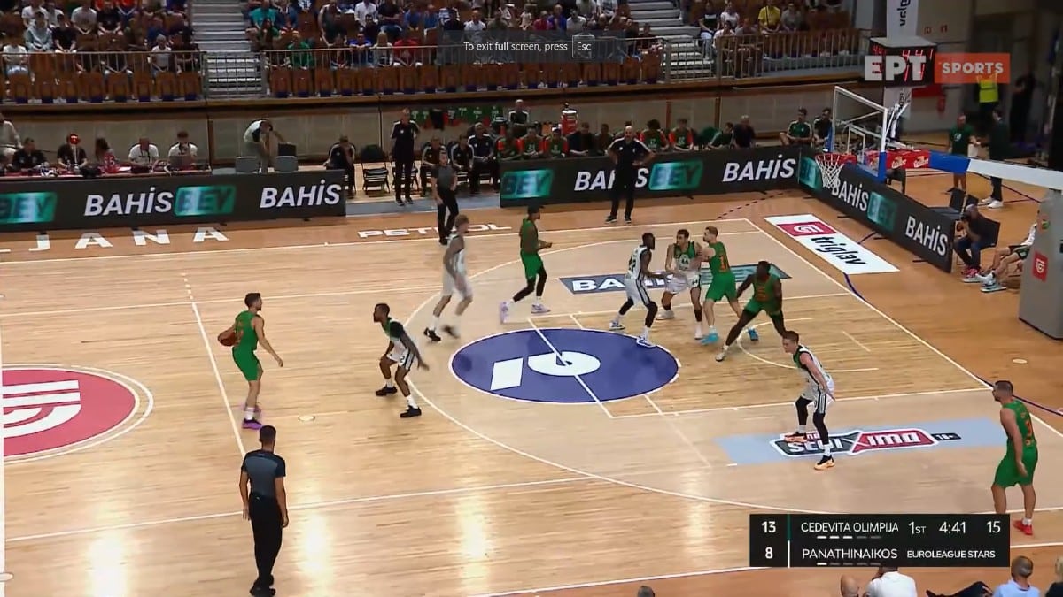 Tσεντεβίτα – Παναθηναϊκός AKTOR 76-81: Νικηφόρο «ποδορικό» με ορεξάτο το Λορέντζο Μπράουν
