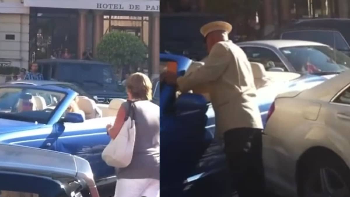 Τροχαίο αξίας 1,12 εκατ. ευρώ στο Μονακό: Η οδηγός Bentley έπεσε πάνω σε Aston Martin, Ferrari, Rolls Royce και Porsche (video)
