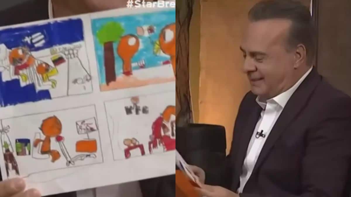«Έλαμψε» από συγκίνηση: Σωστός πατέρας ο Σεργουλόπουλος, το απίστευτο δώρο του γιου του (video)