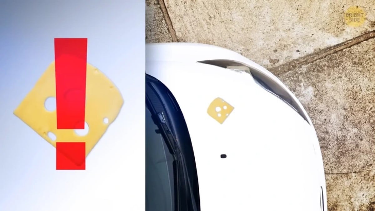 Αν δείτε μια φέτα τυρί στο αυτοκίνητό σας, κλειδώστε το και φύγετε