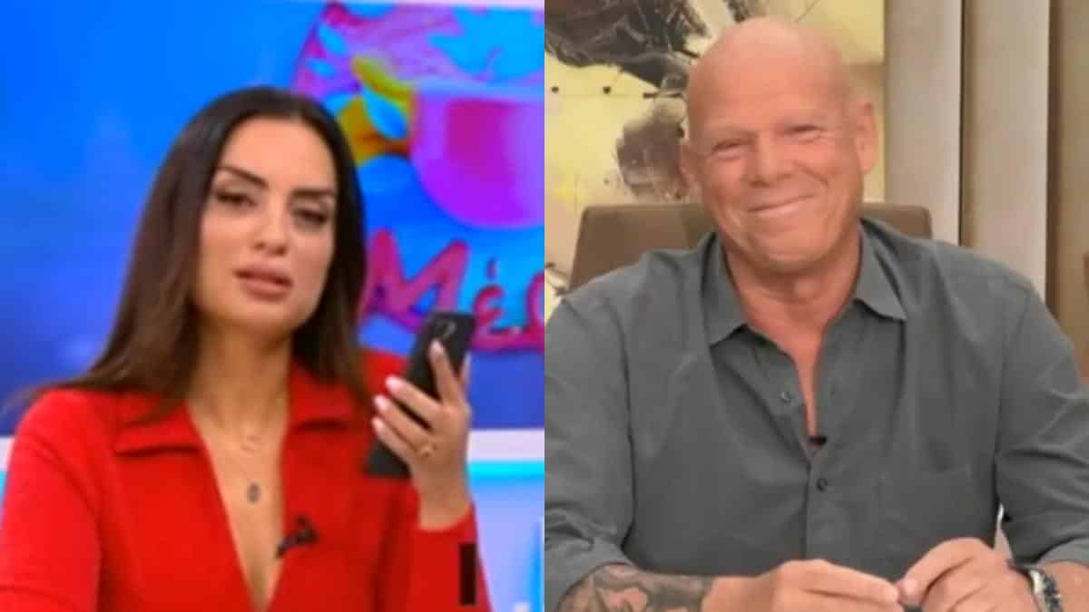 Δεν κρύβονται πλέον: Η 44χρονη Ελπίδα αιφνιδιάζει τον 68χρονο Τζώνη Καλημέρα στο πλατό της εκπομπής της