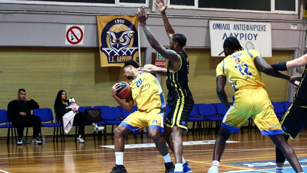 Λαύριο-Μαρούσι 94-92: Σπουδαία νίκη και μία «ανάσα» πριν τον αγώνα της παραμονής