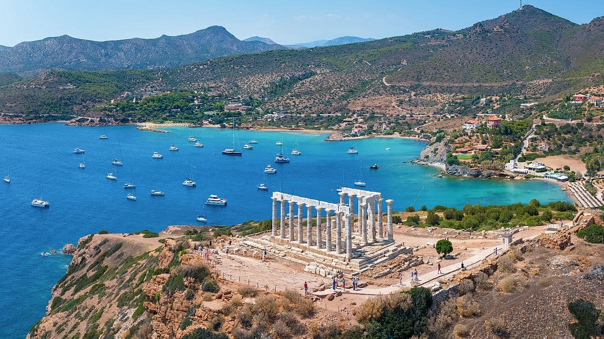 Η φωτογραφία της ημέρας: Ο Ναός του Ποσειδώνα στο Σούνιο