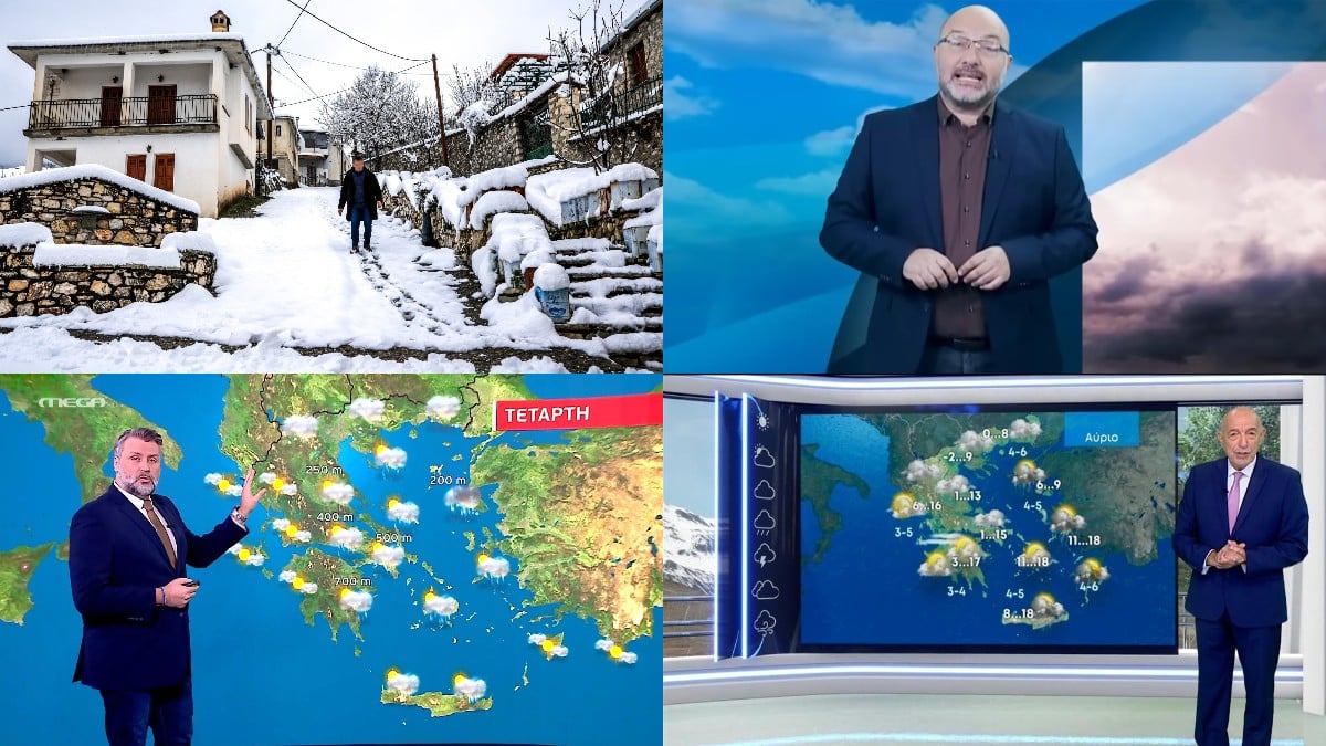 Καιρός σήμερα 19/2: Η Coral έρχεται να βάλει στην «κατάψυξη» στην χώρα με πτώση της θερμοκρασίας και χιόνια – Η εκτίμηση Αρναούτογλου, Αρνιακού και Καλλιάνου