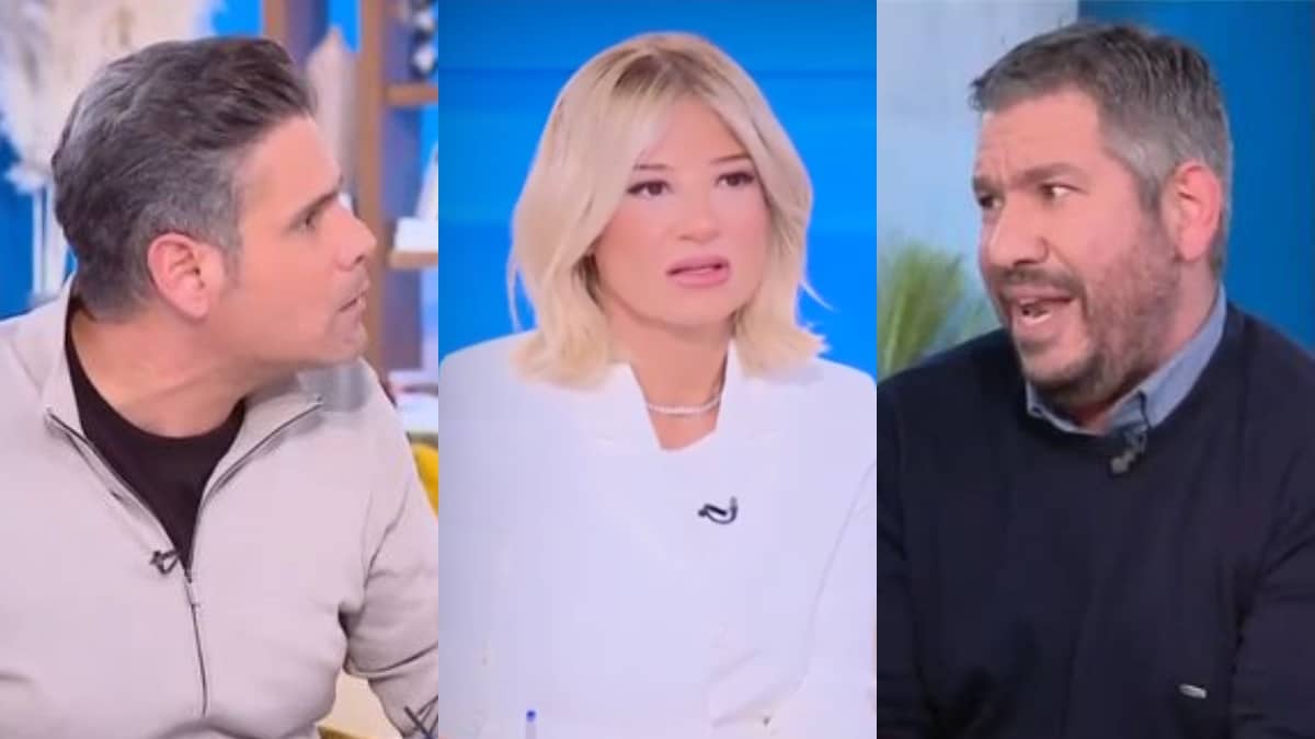 Κακός χαμός στο Buongiorno με Ουγγαρέζο και Λεμπιδάκη: «Στο καλό, φύγε!» – Στήλη άλατος η Σκορδά (video)
