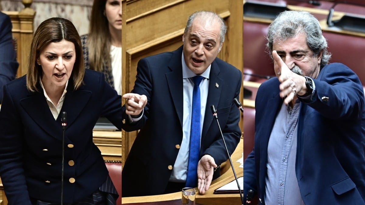 Χαμός στην Βουλή με Αγαπηδάκη, Βελόπουλο και Πολάκη για τα Τέμπη και τον θάνατο του Καλογήρου: «Τη μπίζνα σας θα σας την κόψουμε»